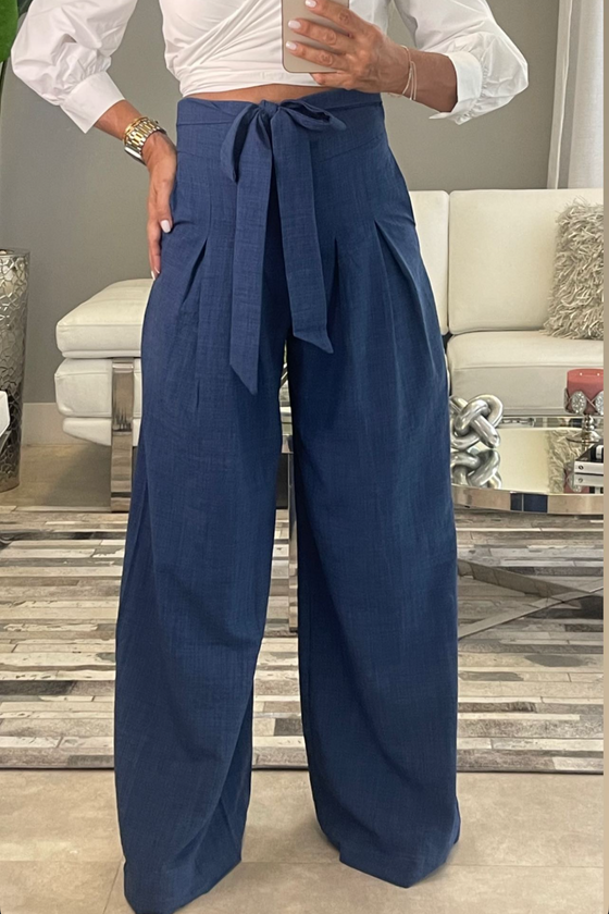Denim Blue Palazzo