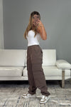 Brown Cargo Pants