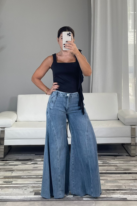 Super Wide Leg Jean